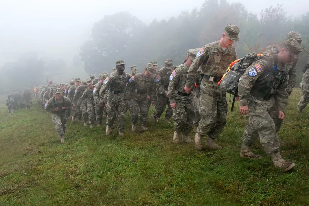 Cadet march virginia tech Addison caldwell