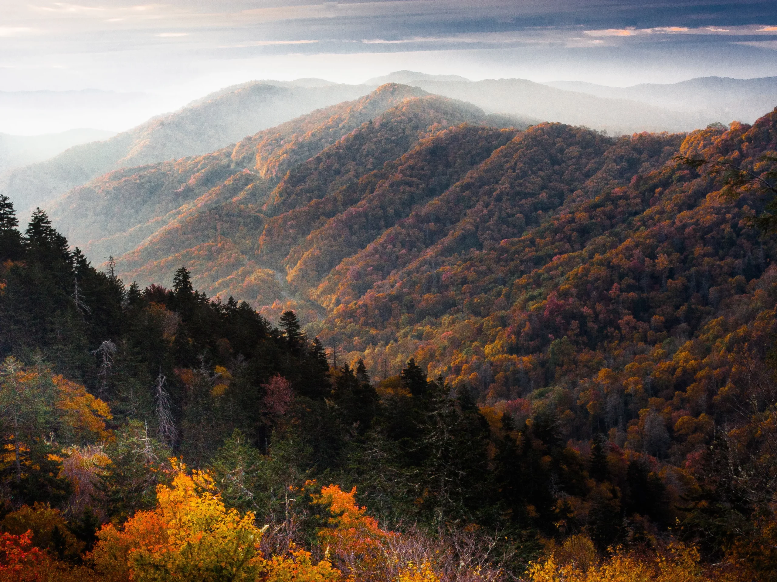 Appalachian Mountains Radford Virginia Nesselrod