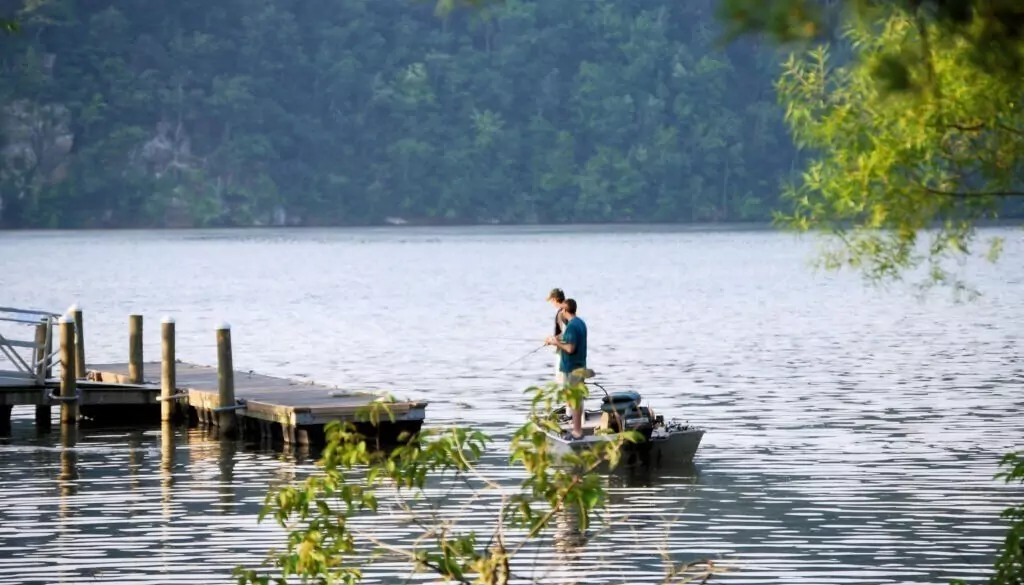 Fishing New River Claytor Lake Radford Virginia Nesselrod